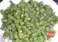 橄榄菜炒四季豆的做法图解3