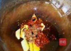 清肺黄豆烧猪红的做法图解4