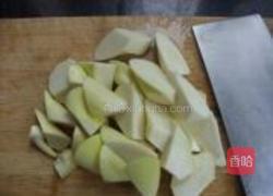 茭白焖肉的做法图解3