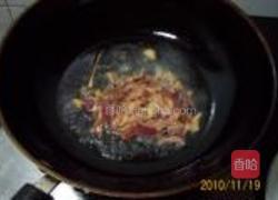 大蒜鸡杂炒麻腐的做法图解7