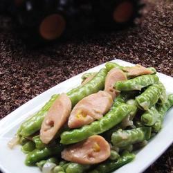 甜豆玉米肠的做法[图]