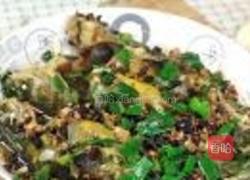 豉汁蒸黄骨鱼的做法图解4