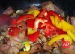 培根彩椒炒蘑菇的做法图解8