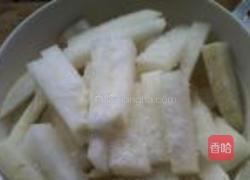 话梅萝卜条的做法图解3