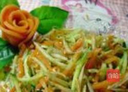 香辣牛蒡三丝的做法图解5