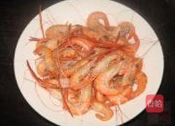 河虾炒荞头的做法图解1