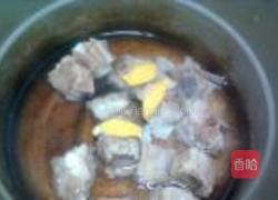 莲藕马蹄红烧排骨的做法图解2