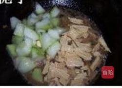 腐竹烧冬瓜的做法图解8