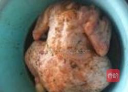电饭锅烤鸡的做法图解1