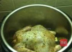 电饭锅烤鸡的做法图解4
