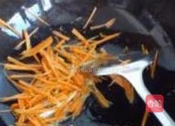 胡萝卜木耳炒肉丝的做法图解7