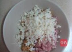 花朵肉饼的做法图解3