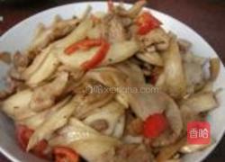 茭白炒鸡胸脯的做法图解8