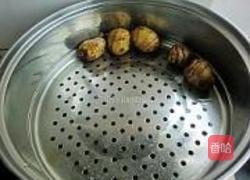 芋头豆沙糕的做法图解2