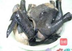 爱心乌鸡汤的做法图解1