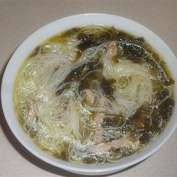雪菜肉丝米面的做法[图]