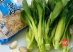 蝦皮菜心的做法圖解1