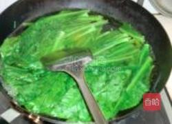 豉汁油麦菜的做法图解3