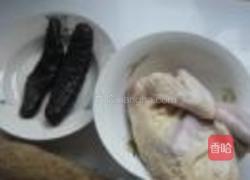 海参山药鸡汤的做法图解1