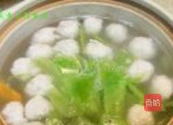 苦瓜青手打鱼丸的做法图解17