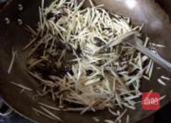 茭白牛肉丝的做法图解9