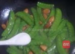 杏仁荷兰豆的做法图解4
