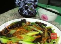 虫草花清炒西芹木耳的做法图解10