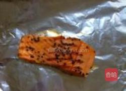 烤三文鱼的做法图解4