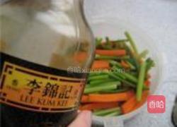 腌蒜薹的做法图解4