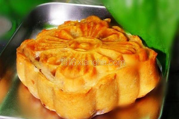 广式可可杏仁月饼