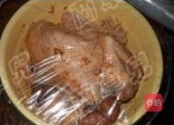 微波孜然葱香烤鸡的做法图解12