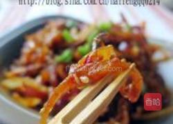 韩式鱿鱼丝的做法图解16