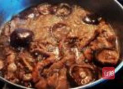 蚝油冬菇扒菜胆的做法图解6
