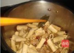 豆笋烧鸭子的做法图解25