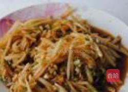 凉拌棒菜丝的做法图解5