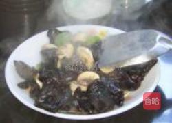 蘑菇青椒炒猪肝的做法图解7