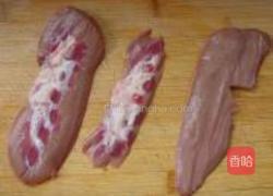 爆炒腰花的做法图解1