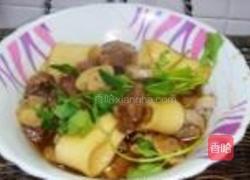 牛腩口蘑炖土豆粉的做法图解11