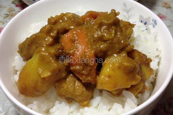 咖喱土豆炖牛肉