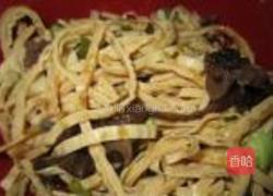 凉拌云丝的做法图解3
