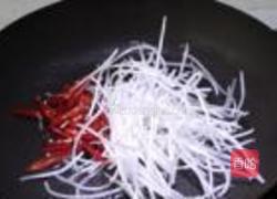 韭菜豆芽炒猪肝的做法图解4