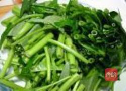 麻酱空心菜的做法图解2