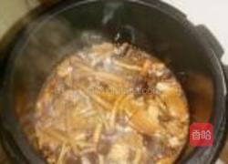 茶树菇炖肉的做法图解14