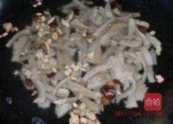 青椒炒牛肚的做法图解3
