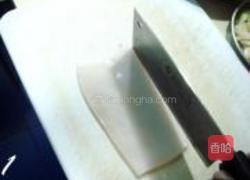 鲍贝炒花枝片的做法图解1