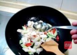 鲍贝炒花枝片的做法图解17