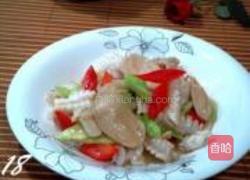 鲍贝炒花枝片的做法图解18