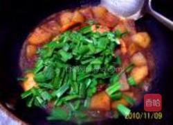 鲜虾大蒜烧萝卜的做法图解12