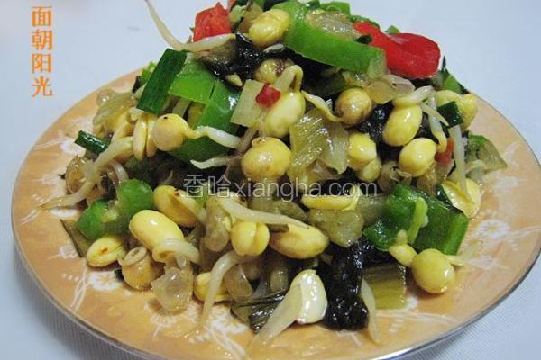 酸菜炒豆芽