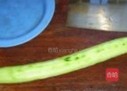黄瓜炒金针菇的做法图解3